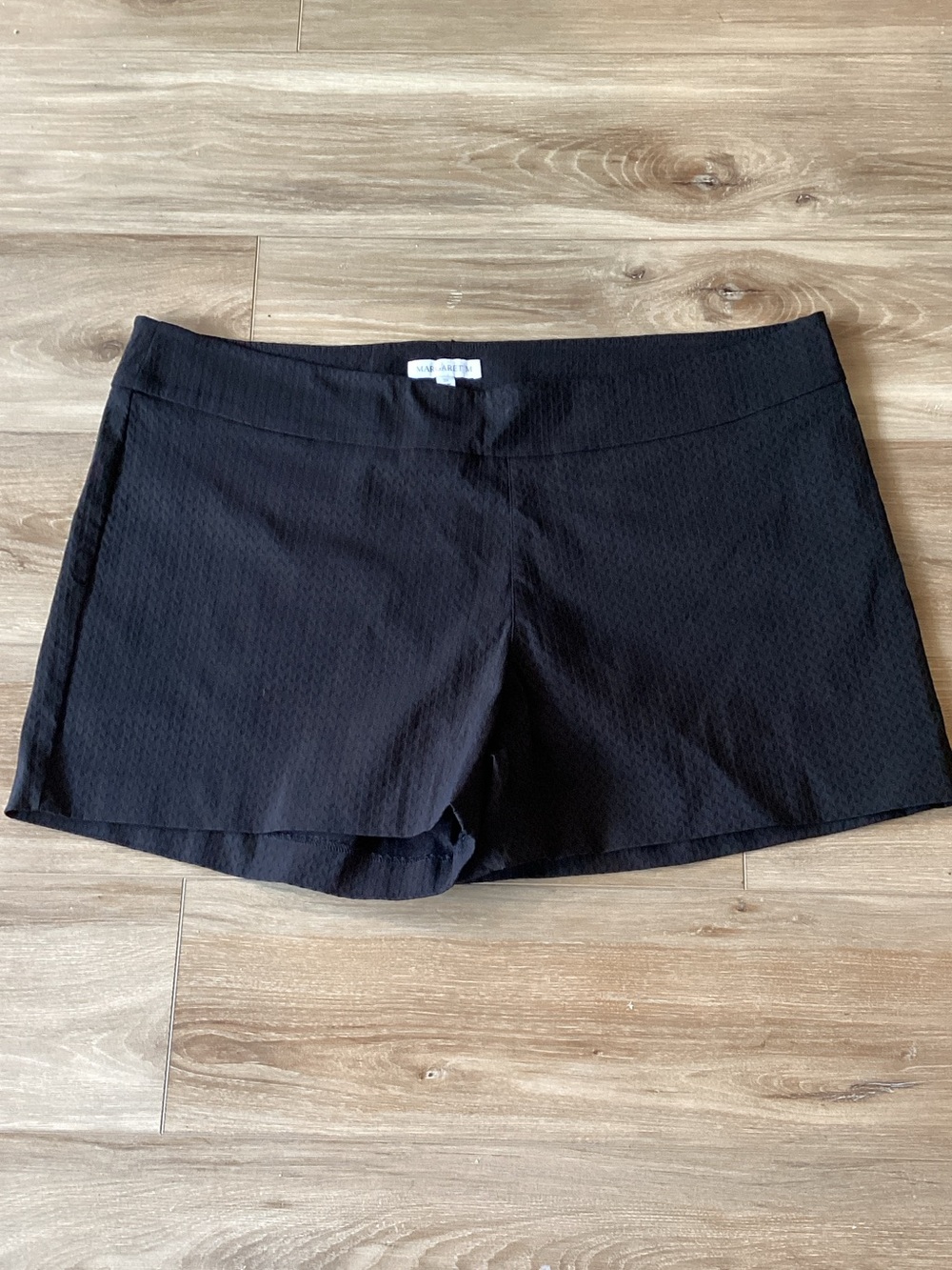 Margaret M Black Jacquard Shorts NWOT